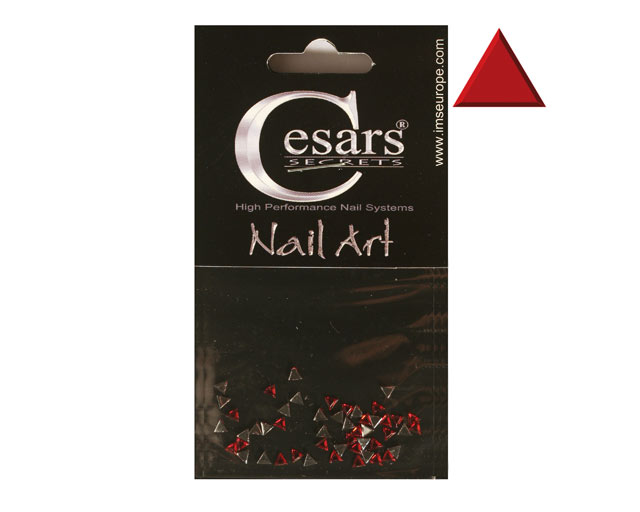 Cesars Nail Art "Triangle" Rot 50 Stk
