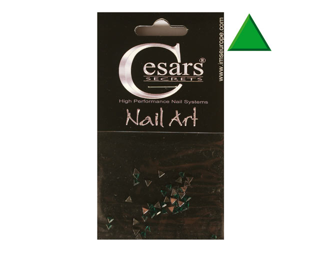 Cesars Nail Art "Triangle" Grn 50 Stk
