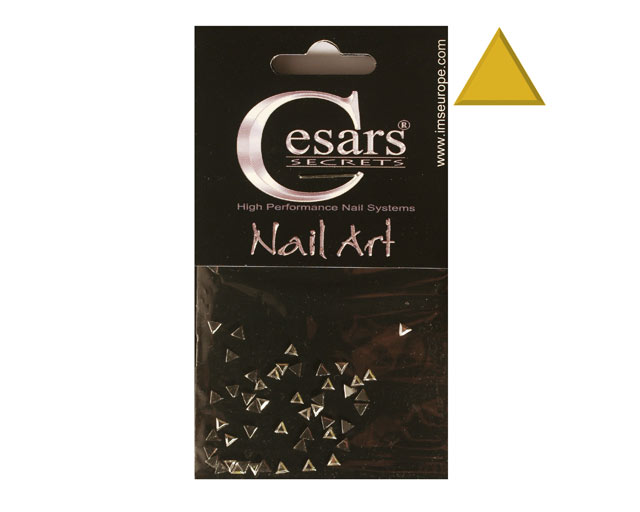 Cesars Nail Art "Triangle" Gold 50 Stk