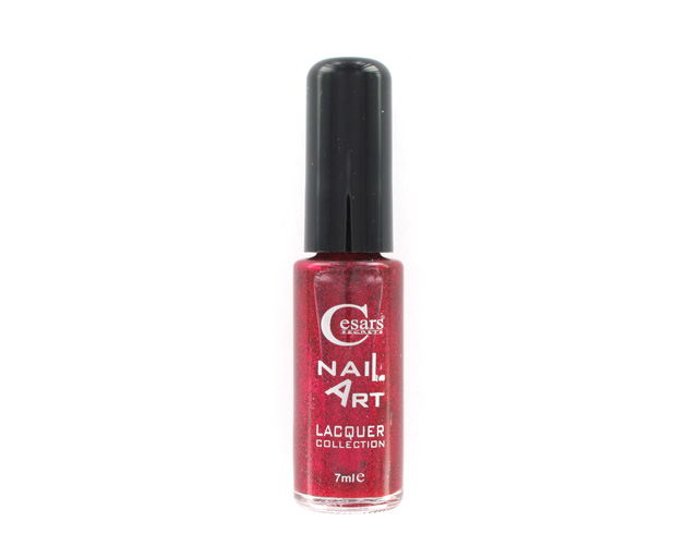 Cesars Lack Liner Red Glitter Nr. 503  7,5 ml