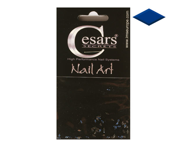 Cesars Nail Art "Diamond" Blau 50 Stk