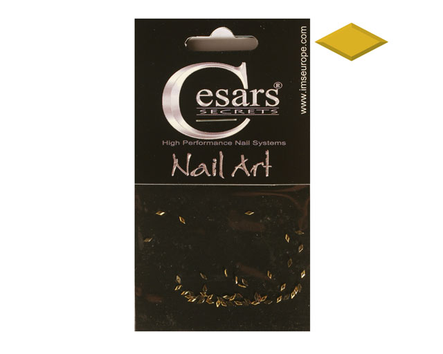 Cesars Nail Art "Diamond" Gold 50 Stk