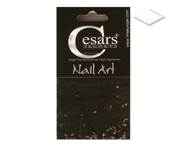 Cesars Nail Art "Diamond" Silber 50 Stk