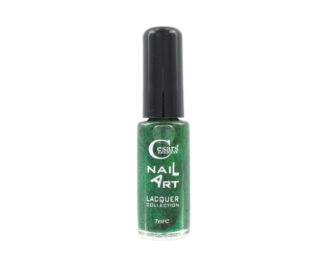 Cesars Lack Liner Green Glitter Nr. 507  7,5 ml
